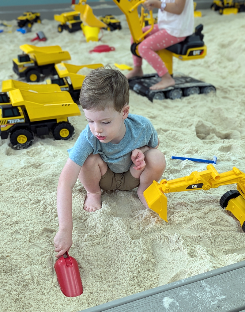 Shovel in Sand